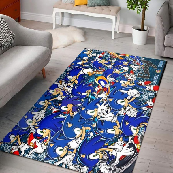 Sonic The Hedgehog FN200214 Gaming Area Rug – Floor Decor The US Decor