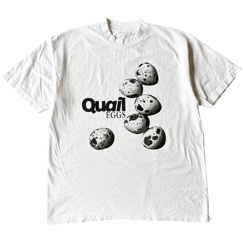 Scattered Quail Eggs Tee Shirt Outfit