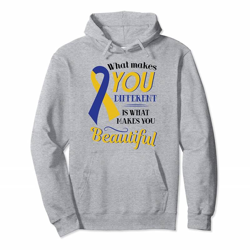 World Down Syndrome Awareness Different Beautiful Hoodie