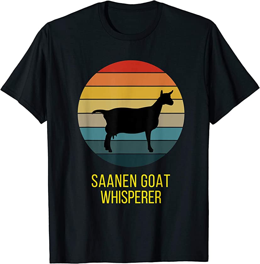 Vintage Saanen Goat Whisperer Tee T-Shirt