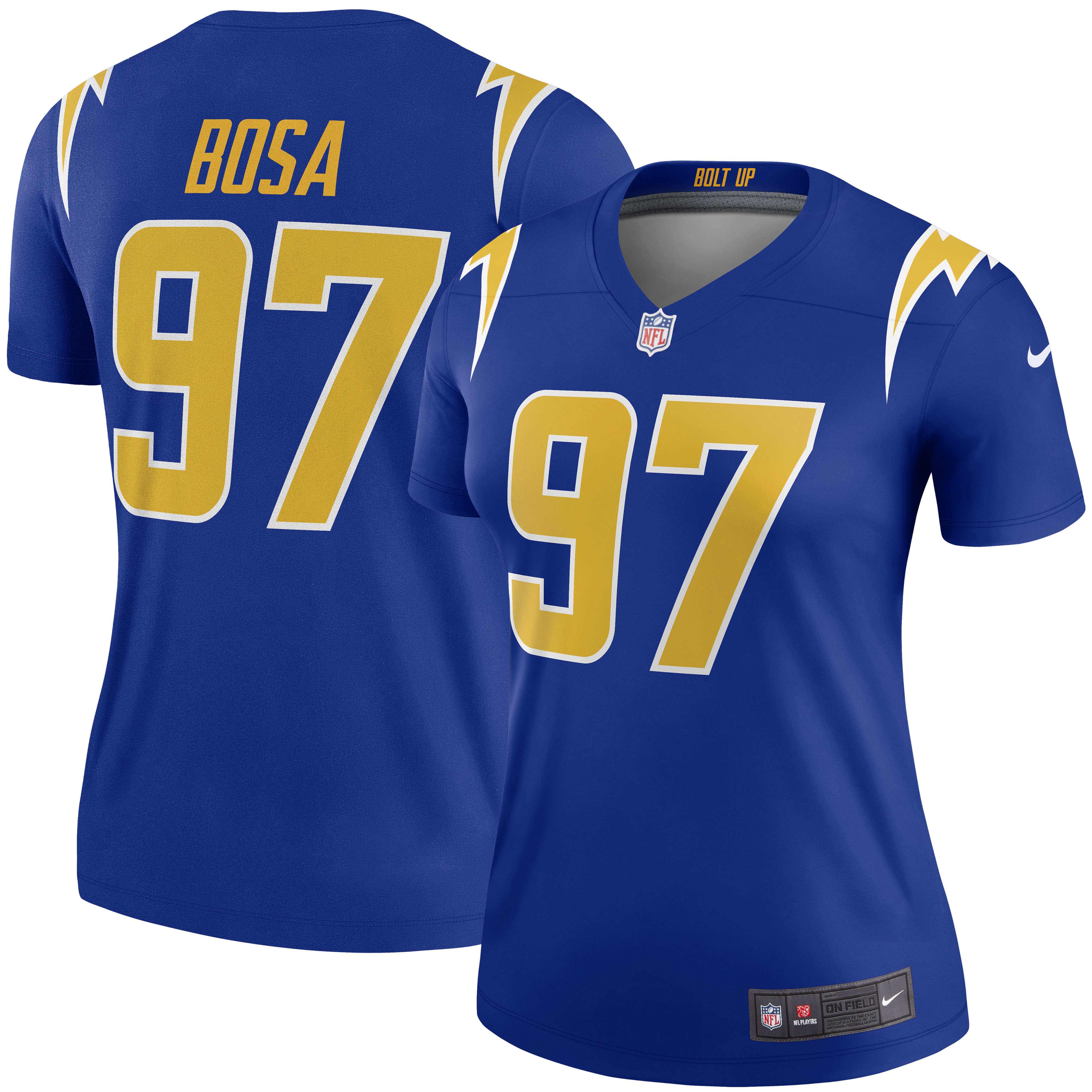 Women’s Los Angeles Chargers Joey Bosa Royal 2nd Alternate Legend Jersey