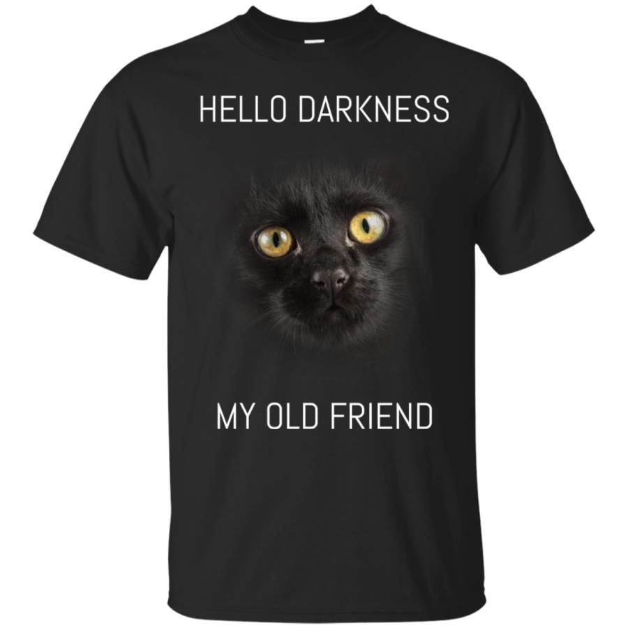 AGR Cat hello darkness my old friend T-Shirt