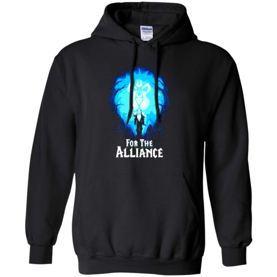 AGR World Of Warcraft For The Alliance Hoodie