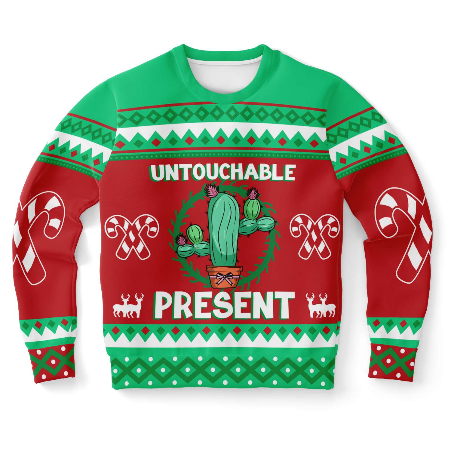 Untouchable Present Ugly Christmas Sweater