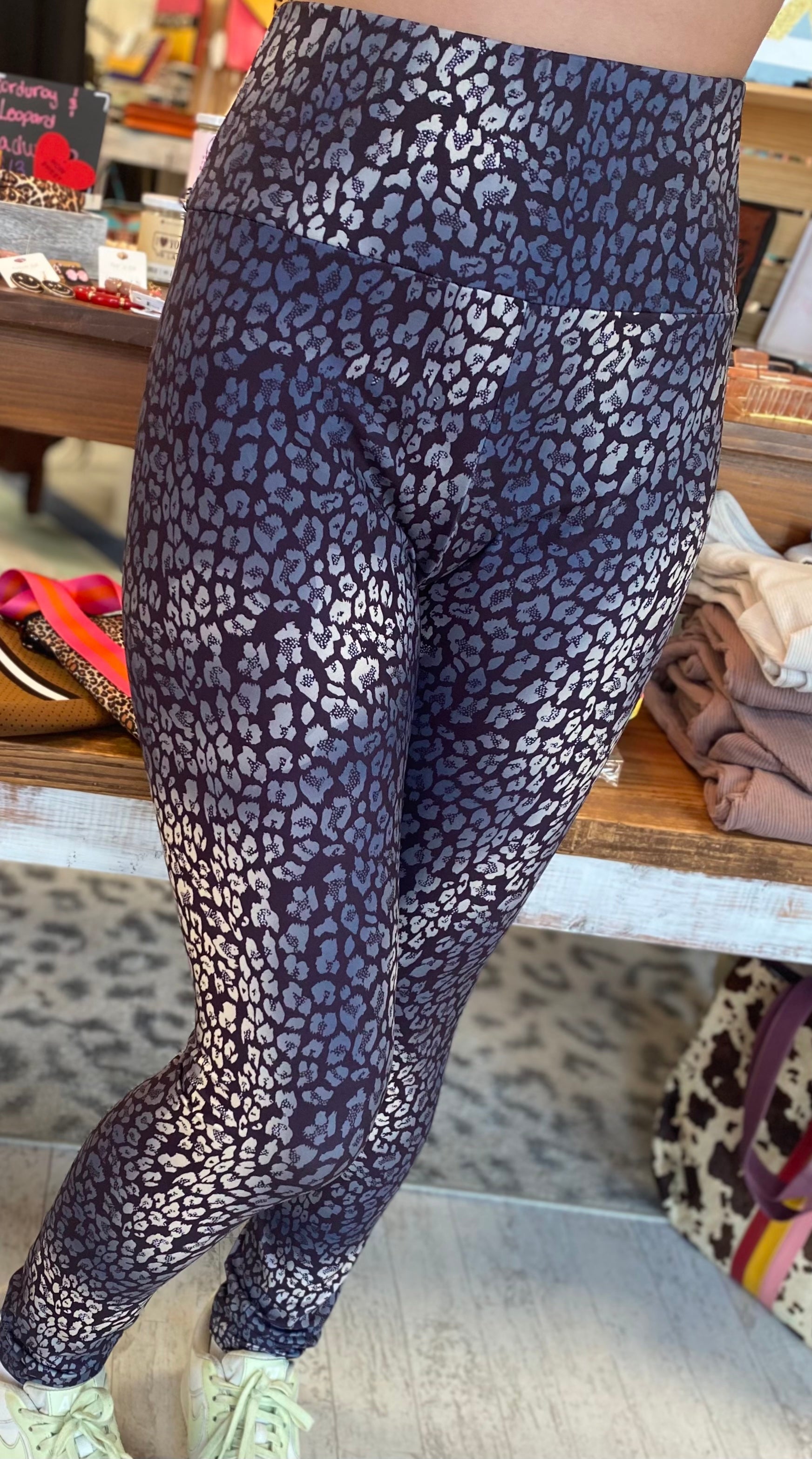 Time To Shine Leopard Leggings