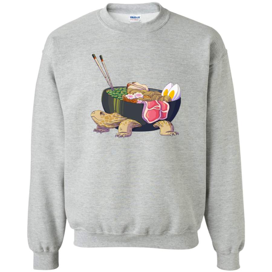 AGR Ramen Tortoise Crewneck Pullover Sweatshirt