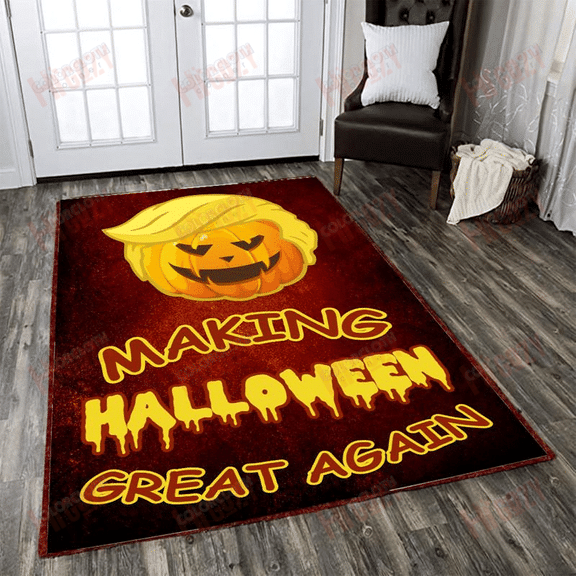 Making Halloween Great Again Rug