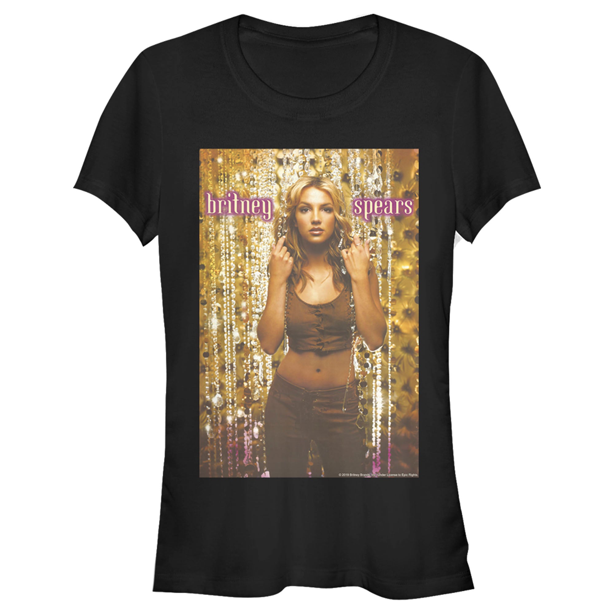 Britney Spears Junior’S Oops I Did It Again Album Cover  T-Shirt