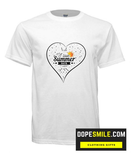 I Love Summer cool T shirt