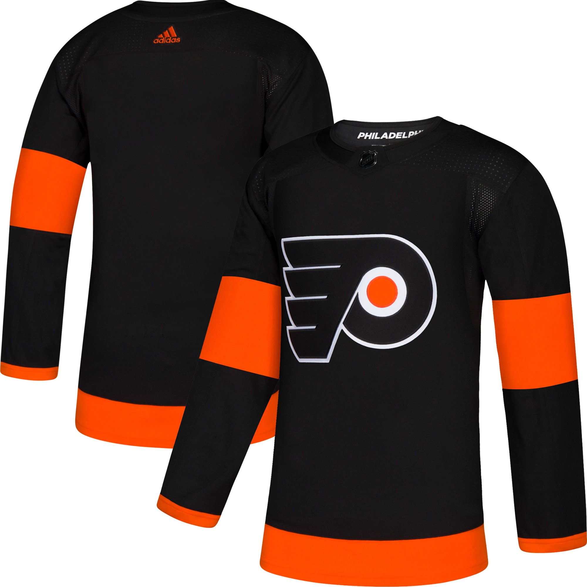 Men's Philadelphia Flyers adidas Black Alternate Authentic Jersey