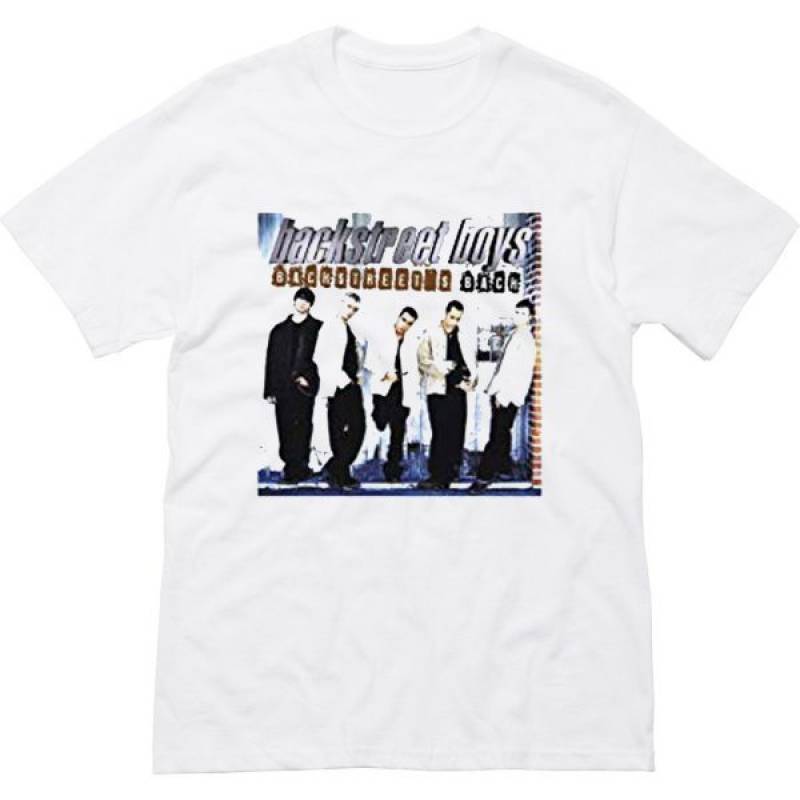 The Backstreet Boys Backstreets Back Tour Rock Men Crew T Shirt (BSM)