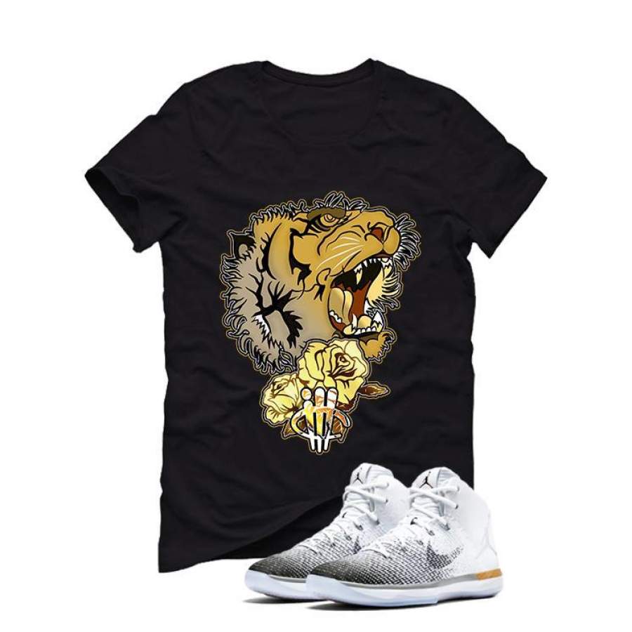 Air Jordan 31 CNY Black T (Rose Tiger) T-shirt