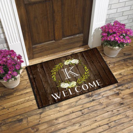 Welcome Mat, Front Door Mat, Front Door Rug, Doormat, Custom Doormat Dm12 All Over Printed (6228)