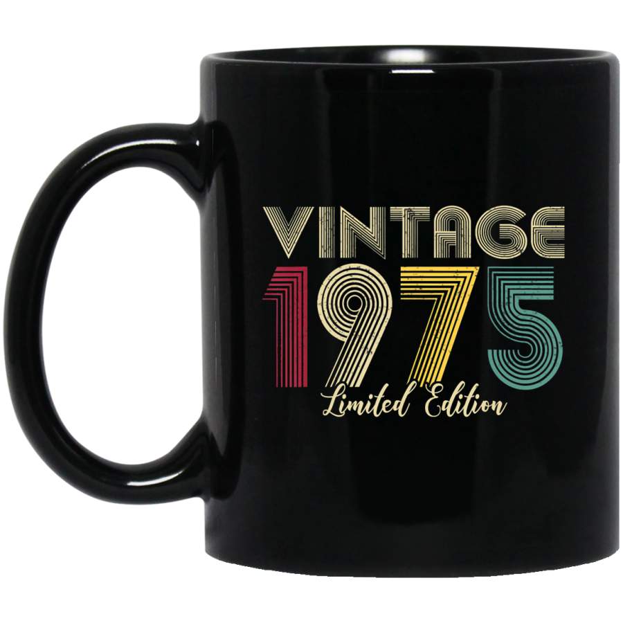 Vintage 1975 Limited Edition – Birthday Coffee Mug