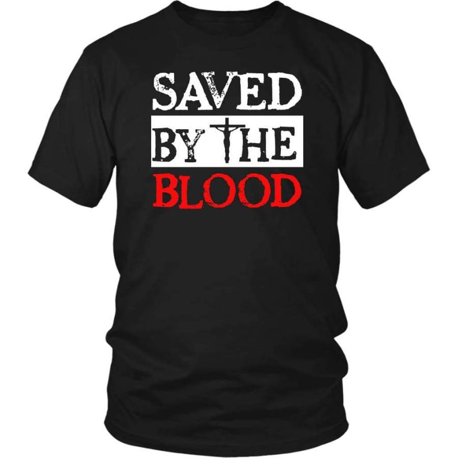 Saved by the blood christian t-shirt | Jesus shirts