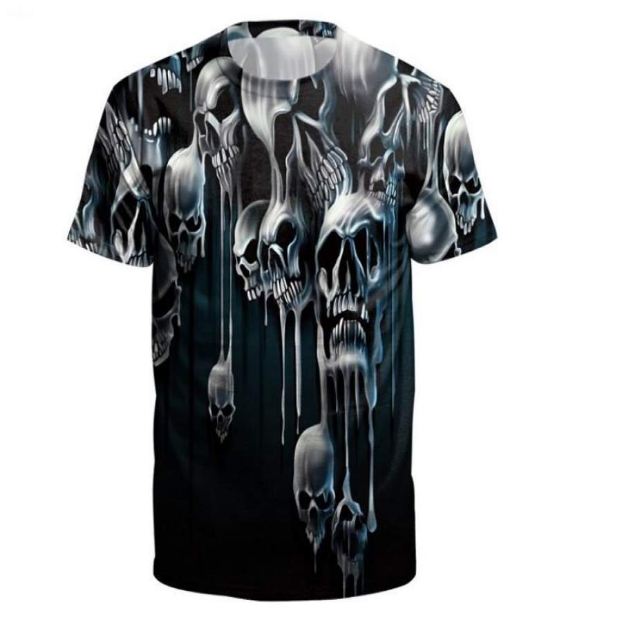 Skulls 3D T-Shirt Short Sleeve – 10 Styles