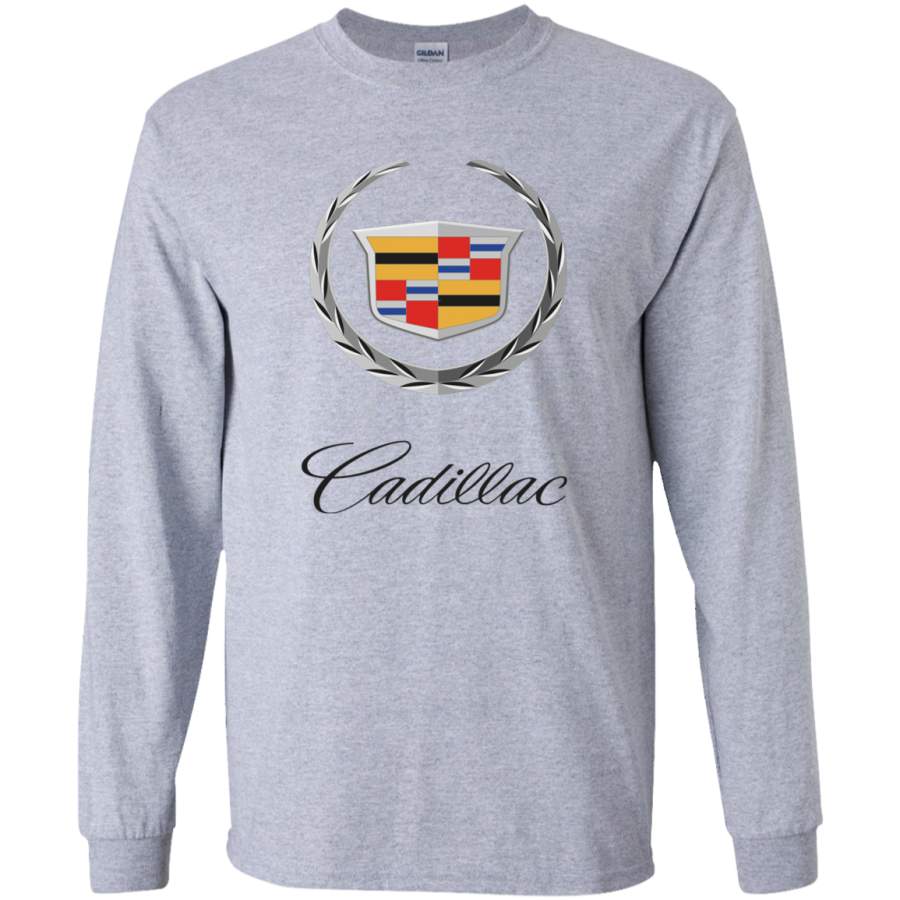 AGR Cadillac Logo Long Sleeve T-Shirt