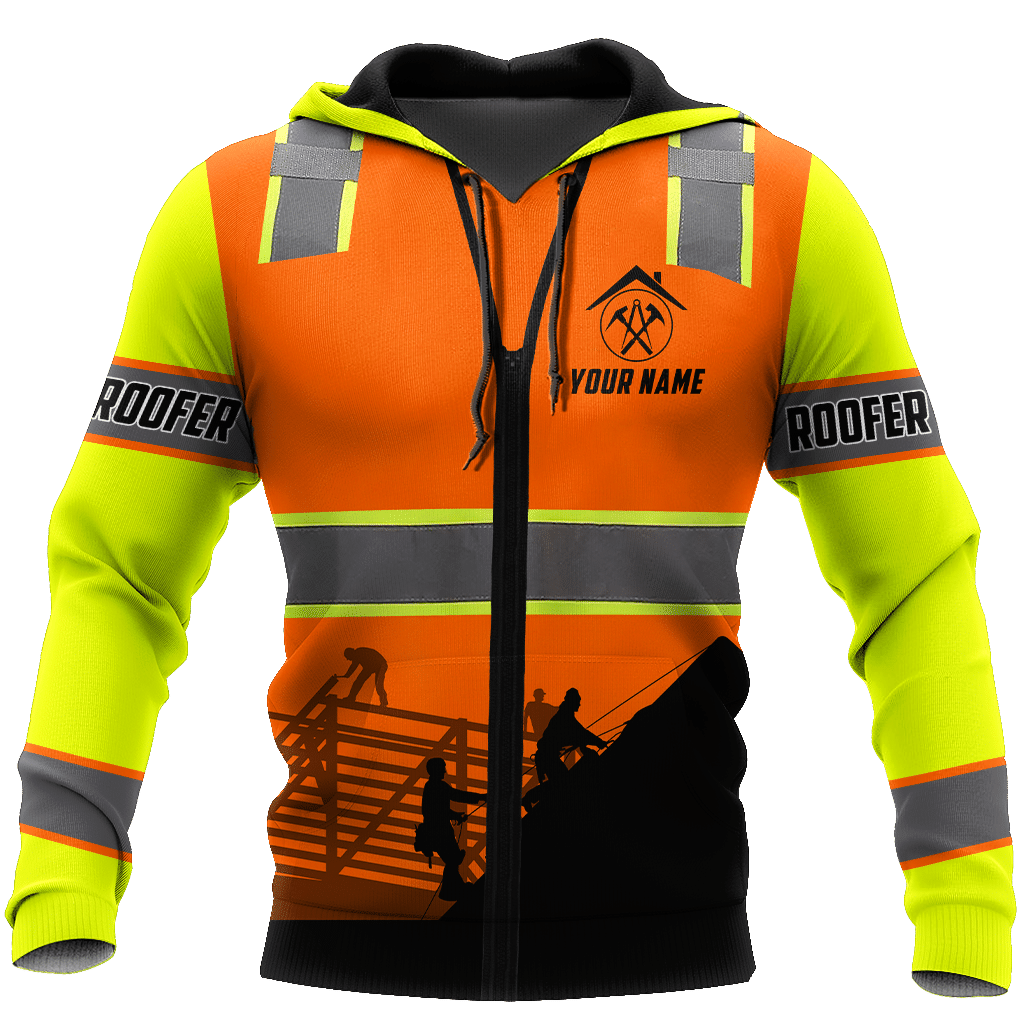 Roofer Man – Custom Name Unisex Shirts