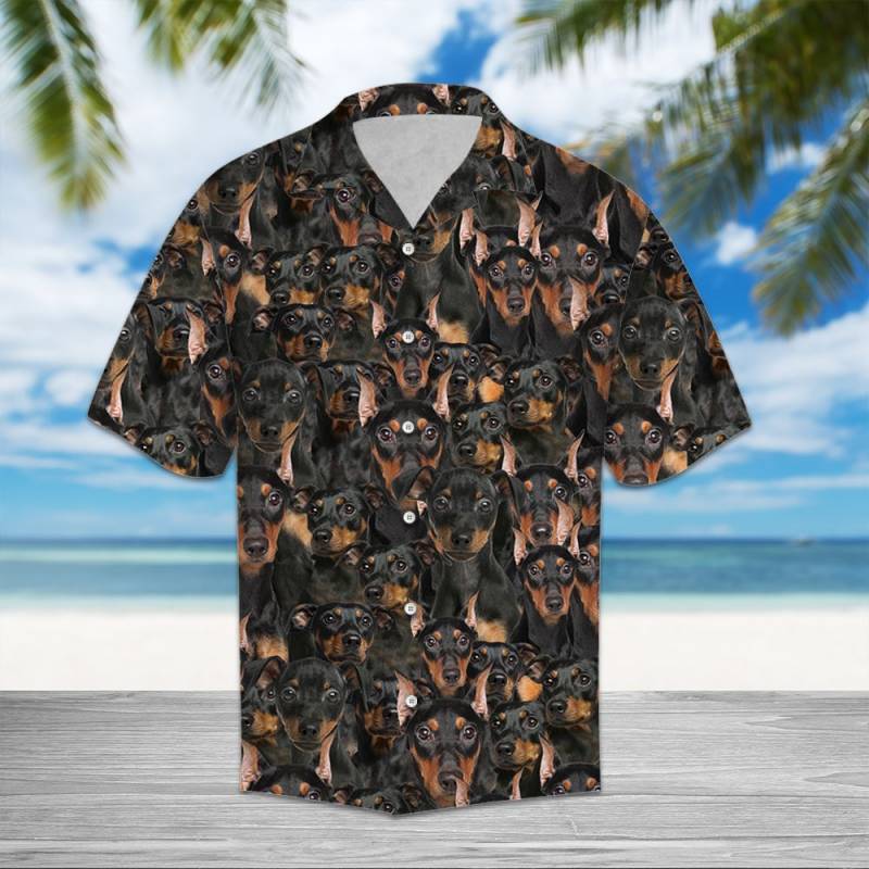 German Pinscher Awesome Hawaiian Shirt Ha770