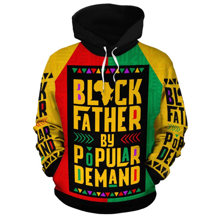 Black Popular Demand All-over Hoodie