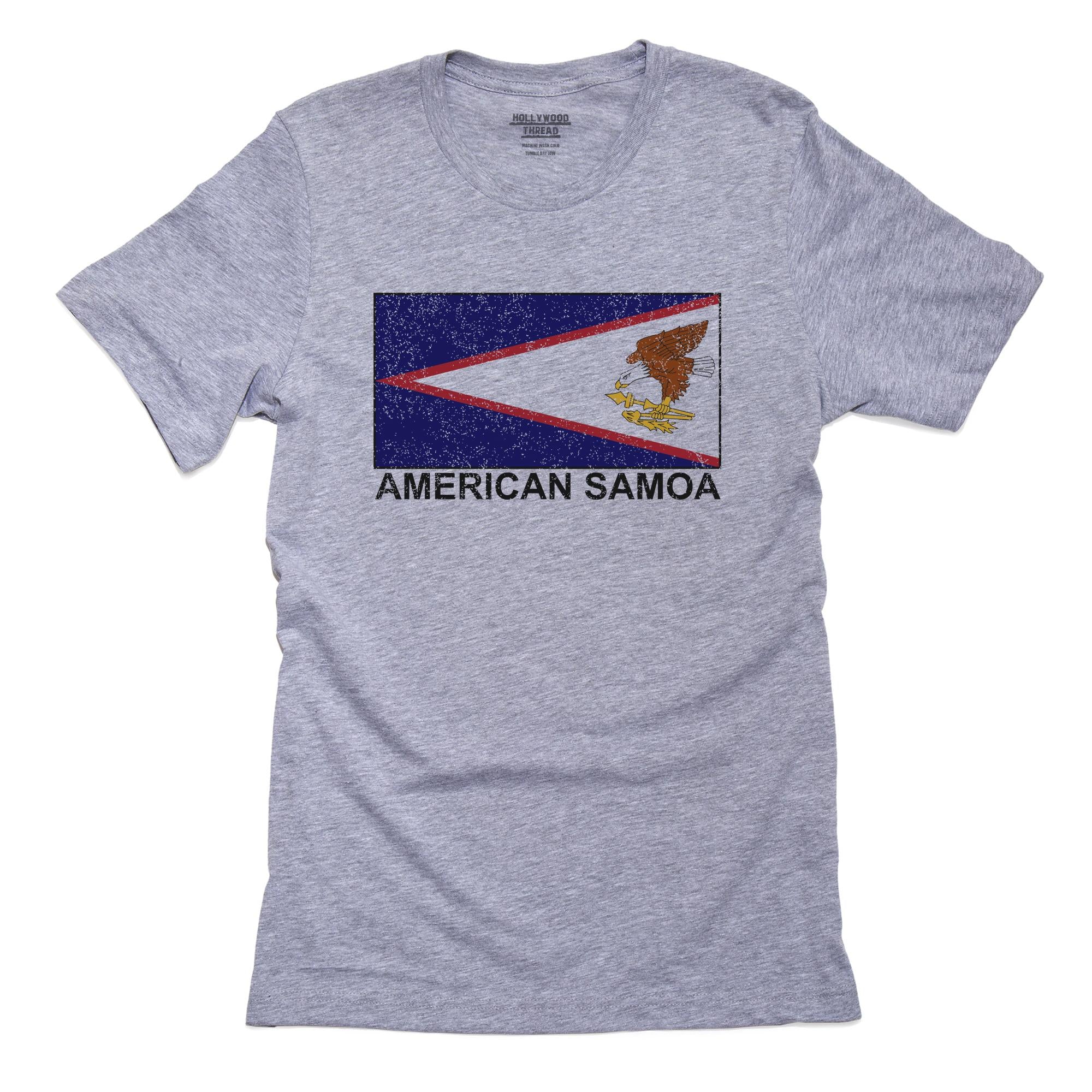 American Samoa Flag – Special Vintage Edition T-Shirt, Framed Print, Pillow, Golf Towel