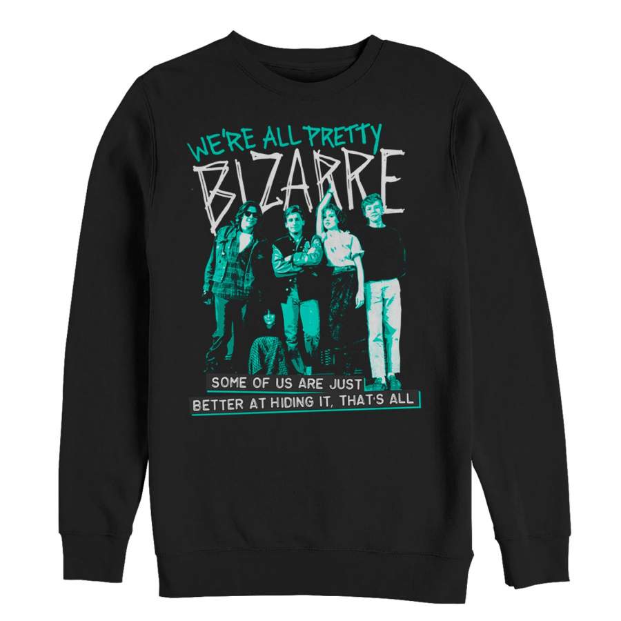 The Breakfast Club Men’s We’re All Bizarre  Sweatshirt