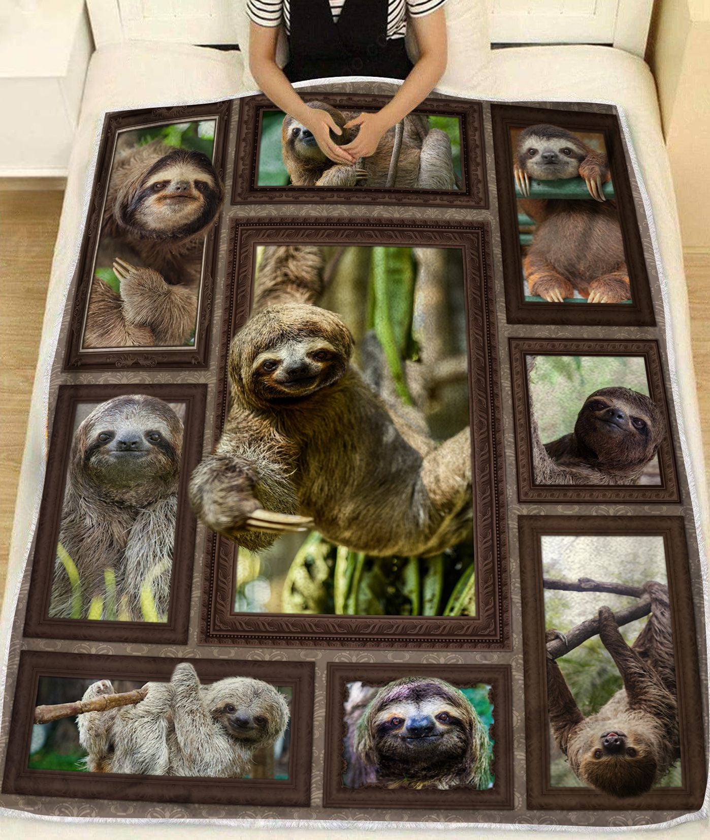 Animal Blanket, 3D Sloth Gift For Sloth Lovers