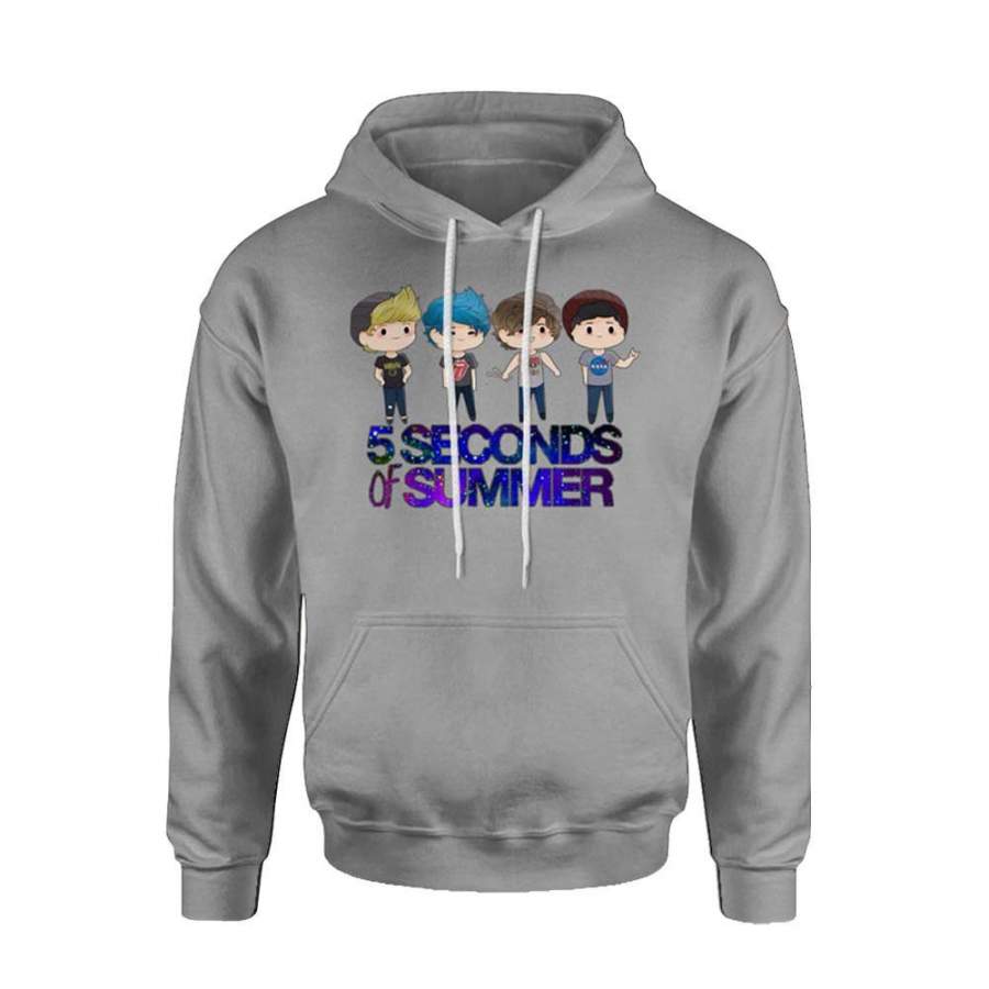 5 Second of Summer 5SOS Cartoon Hoodie