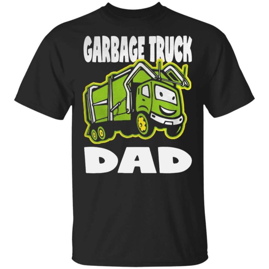 Garbage truck dad vintage father monster shirt