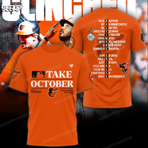 .Baltimore Orioles 2023 Postseason Locker Room Shirt