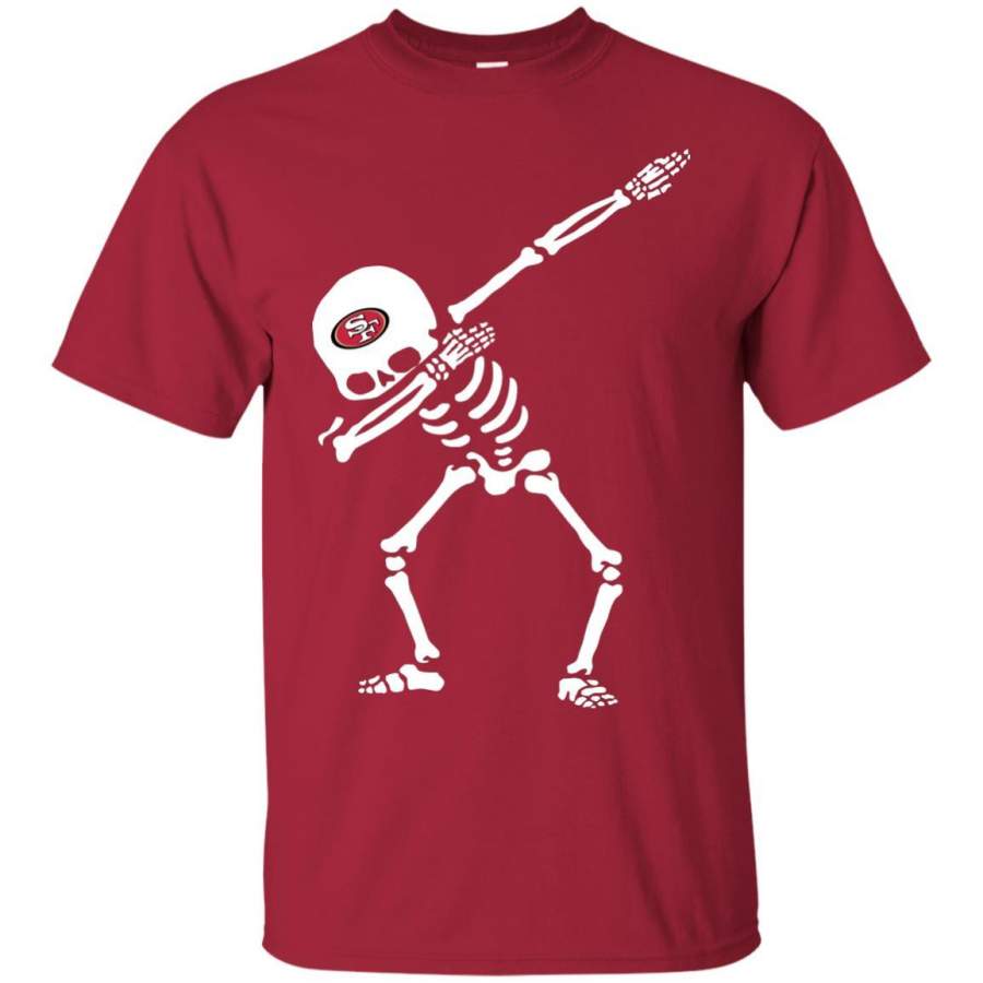 Dabbing Skull San Francisco 49ers Tshirt For Fans