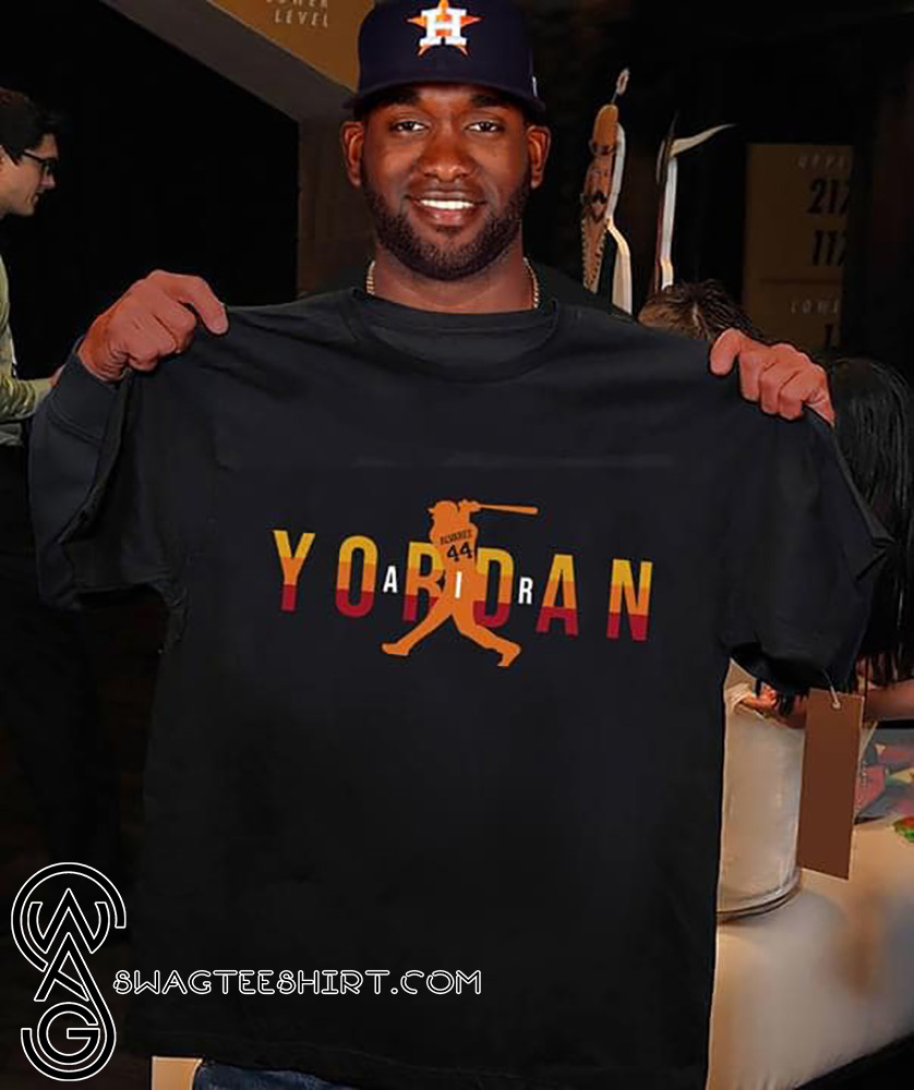 Air Yordan 44 Houston Astros 2D T-Shirt And Tank Top