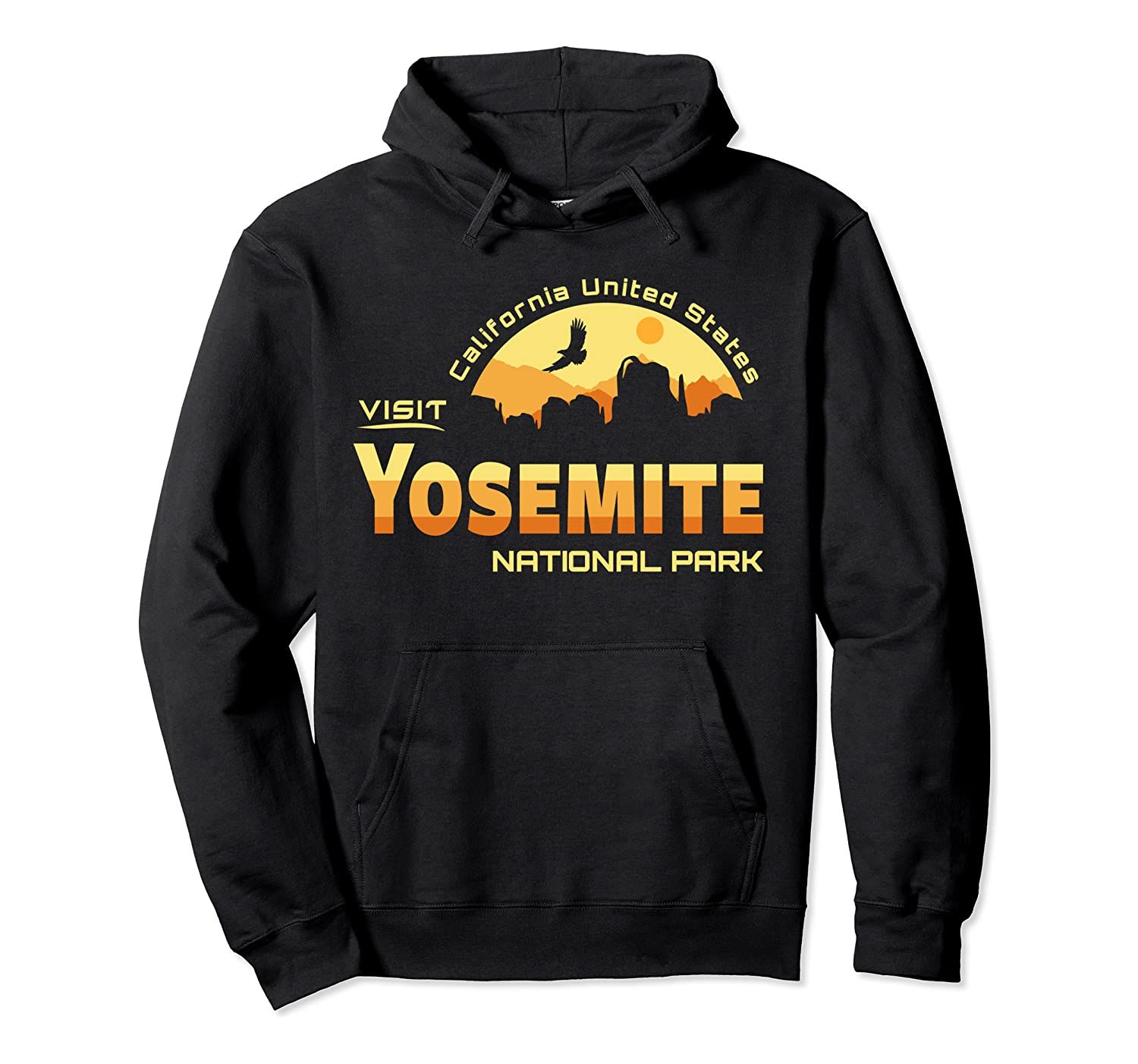 Vintage Yosemite National Park, Retro Yosemite National Park Pullover Hoodie T-Shirt, Sweatshirt, Tank Top