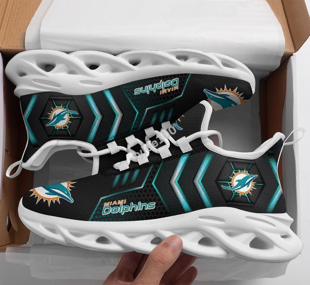 Miami Dolphins Max Soul Sneakers, Sports Shoes, Shoes For Men And Women Wh335