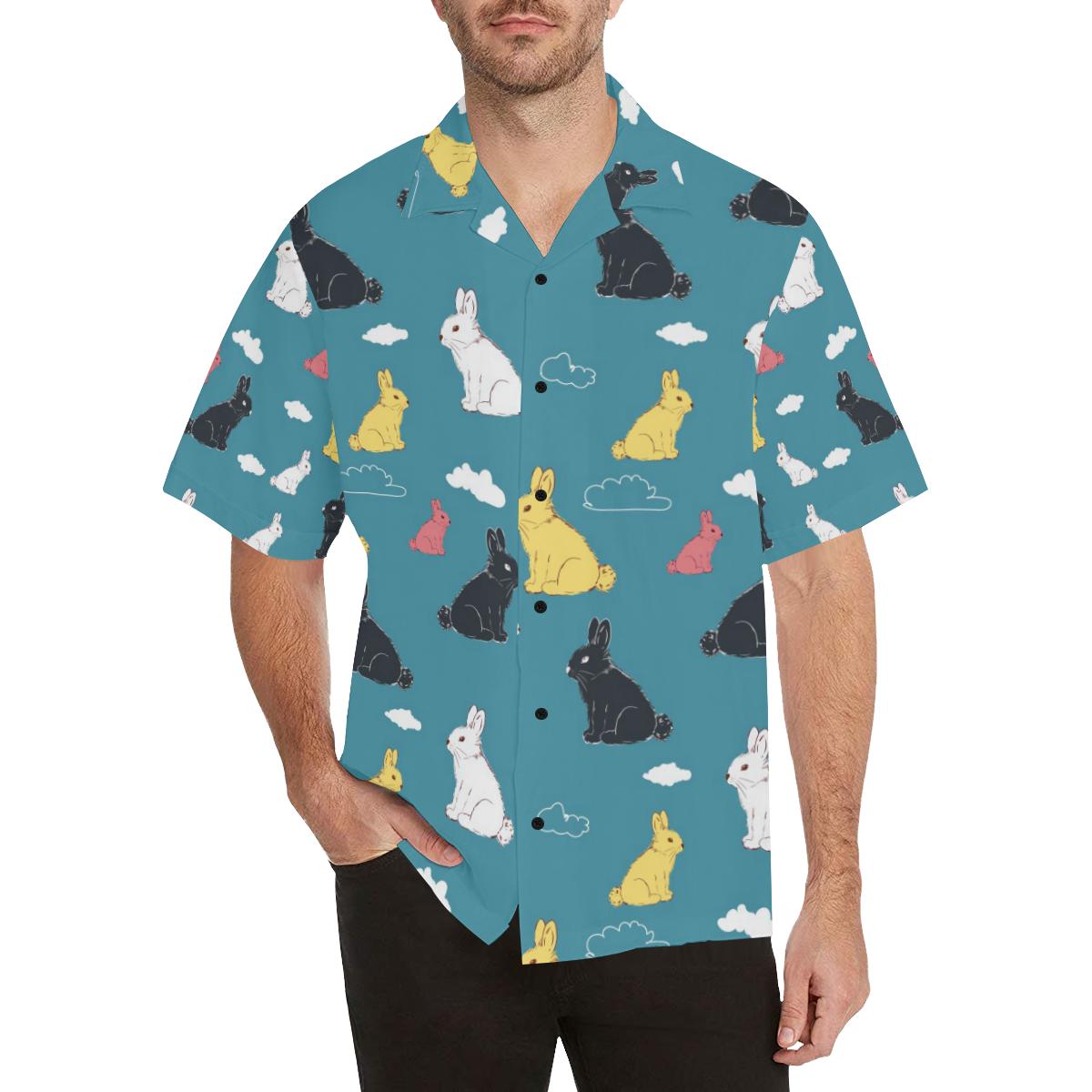 Rabbit Pattern Print Design Rb014 Hawaiian Shirt