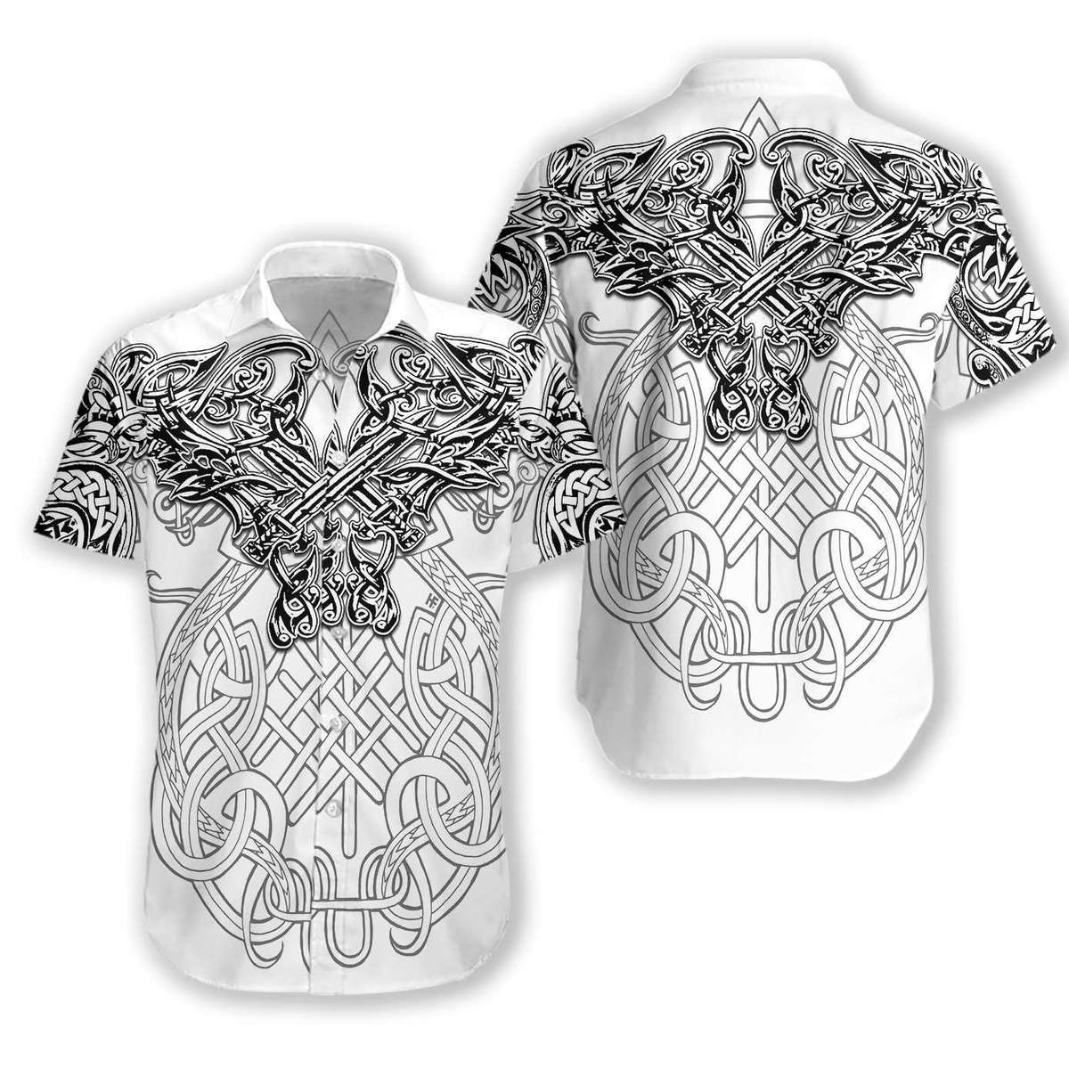 Celtic Dragon Tattoo Hawaiian Shirt Ha21337