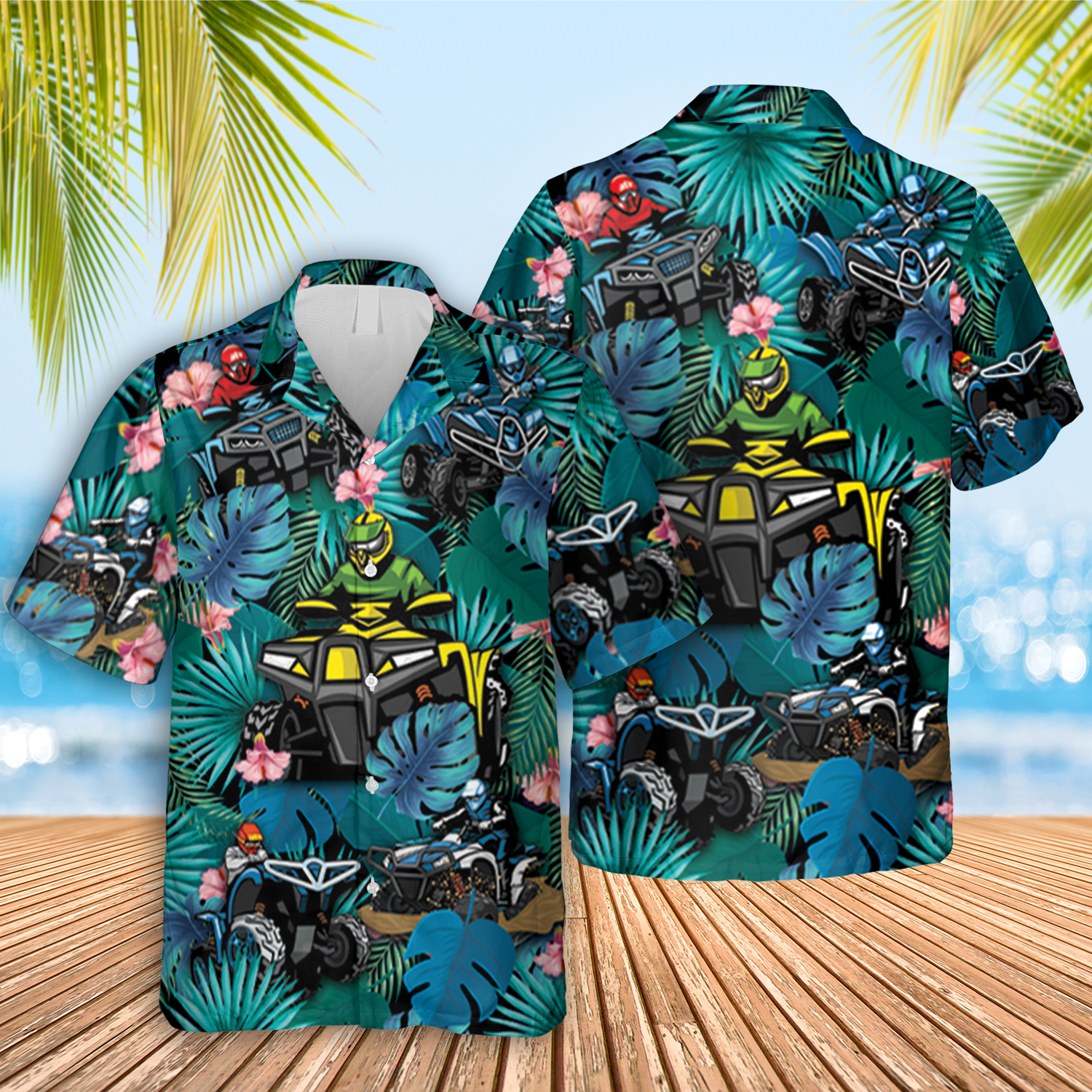 Blue Atv Hawaii Hawaii Racing Gift Ha65139