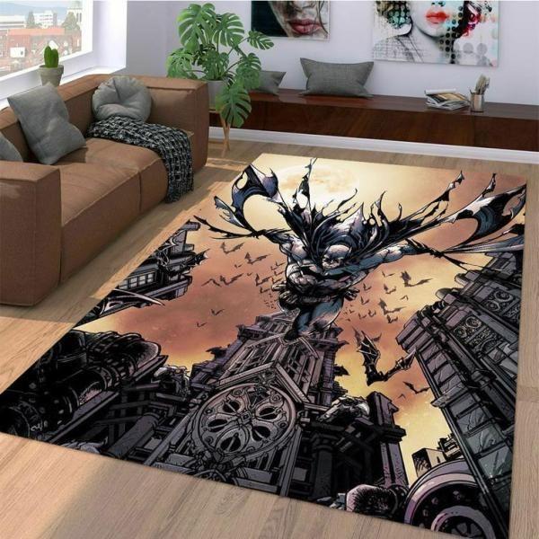 Dc Batman Home Decor Rectangle Area Rug