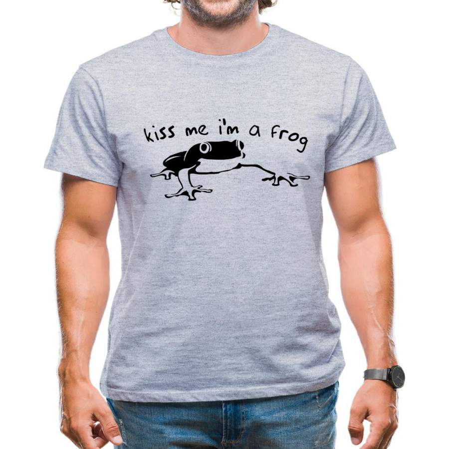 Kiss me i’m a frog Mens T-Shirt