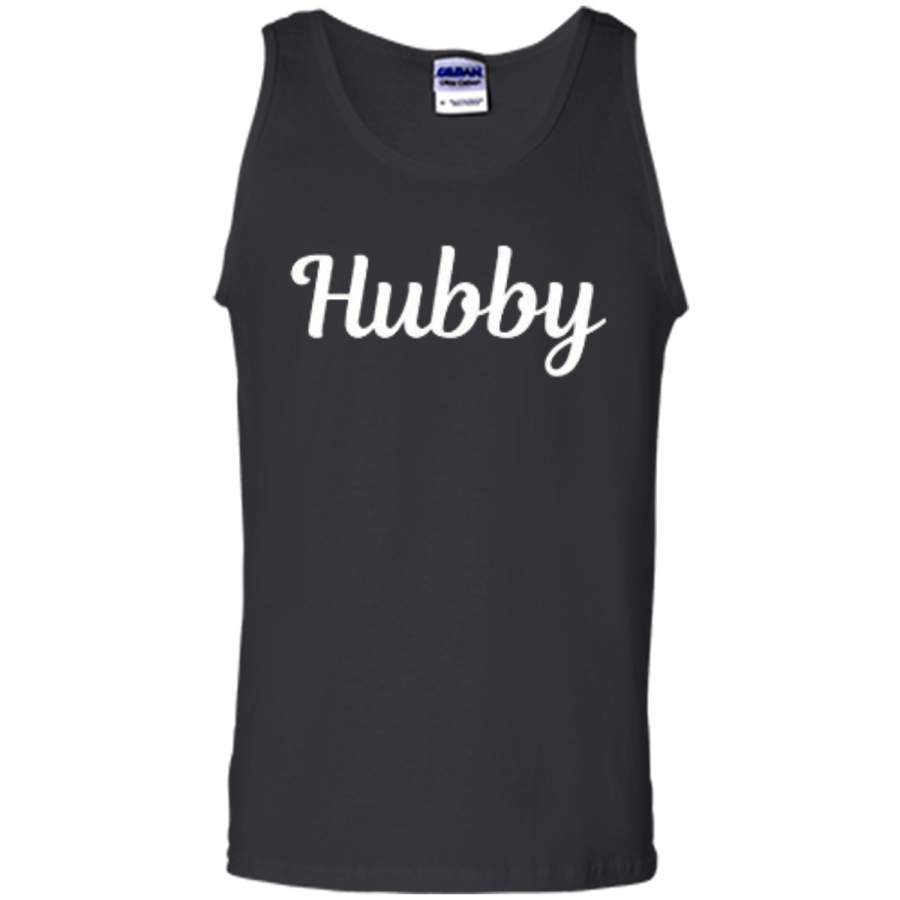 Mens Mens Hubby Couples T Shirt Husband and Wife Cute Set Tshirts Tank Top