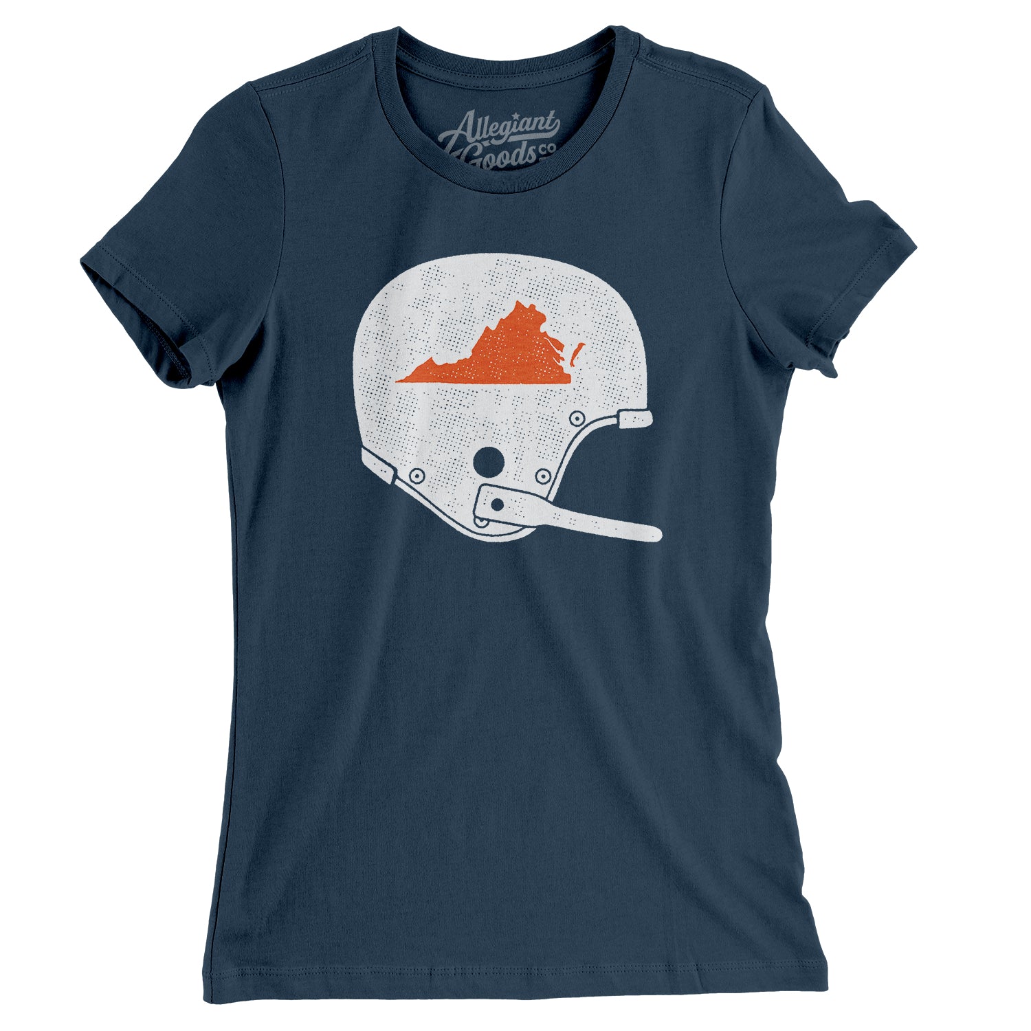 Virginia Vintage Football Helmet Women’s T-Shirt