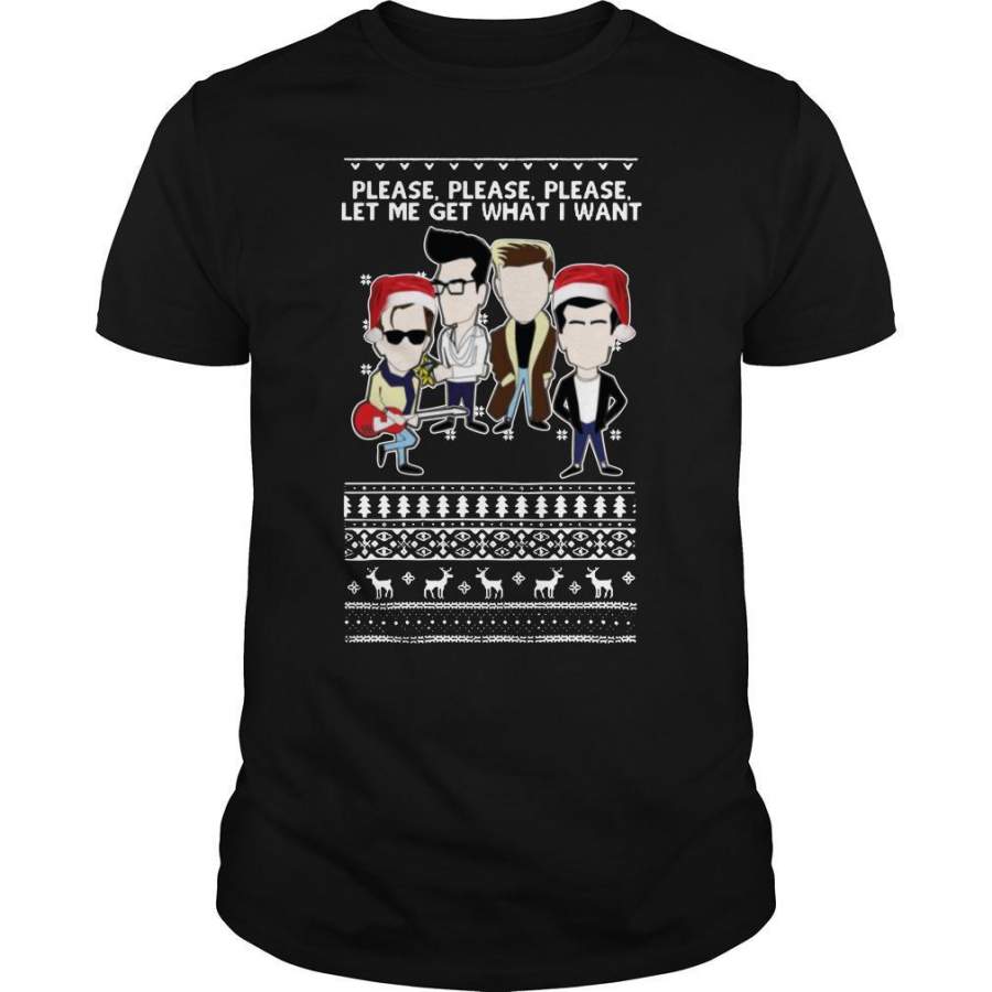 The Smiths Please please please let me get what I want ugly christmas sweater Shirt By Vevotee Store