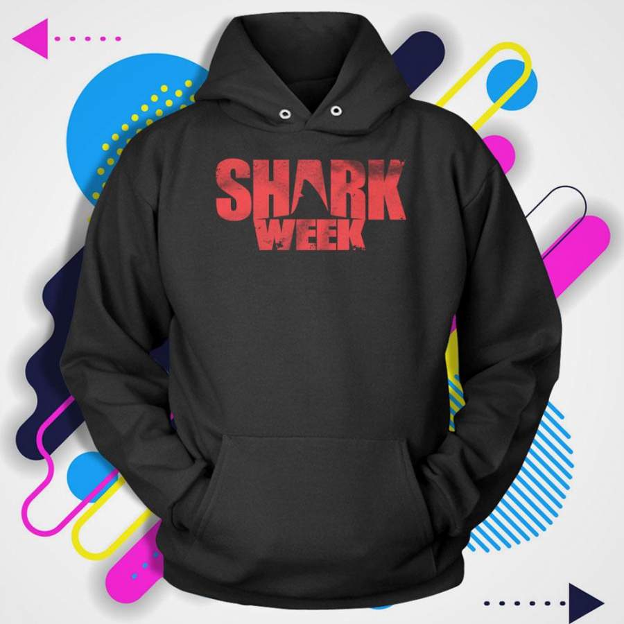 Shark Week 30 Years Of Shark The Exhibit Men’S Hoodie