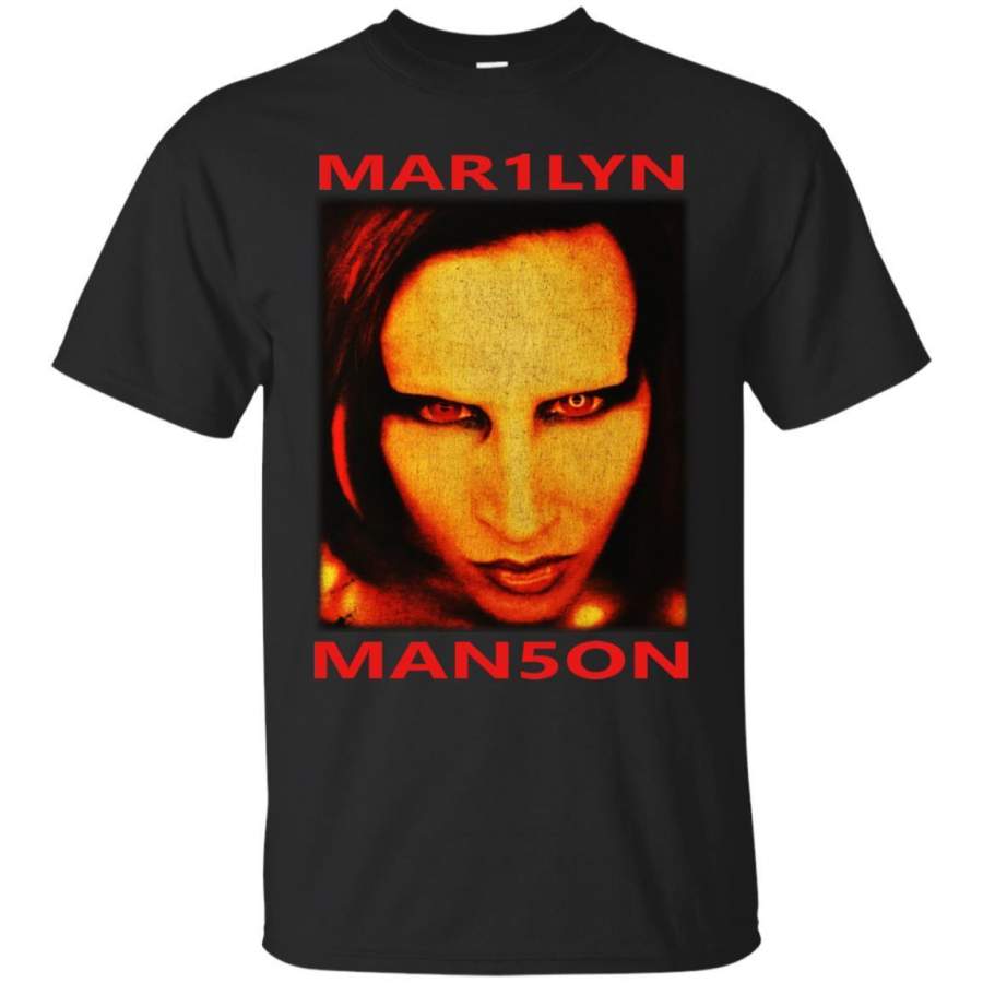 AGR [Front + Back] Marilyn Manson Bigger Than Satan Shirt