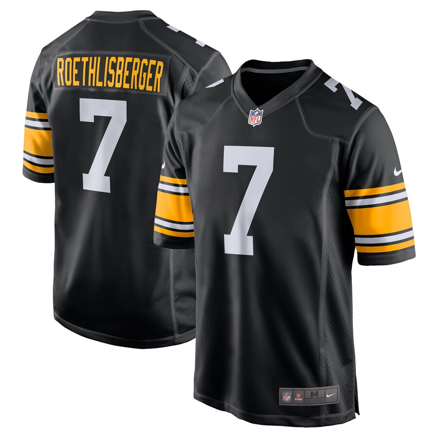 Ben Roethlisberger Pittsburgh Steelers Nike Youth 2018 Game Jersey – Black