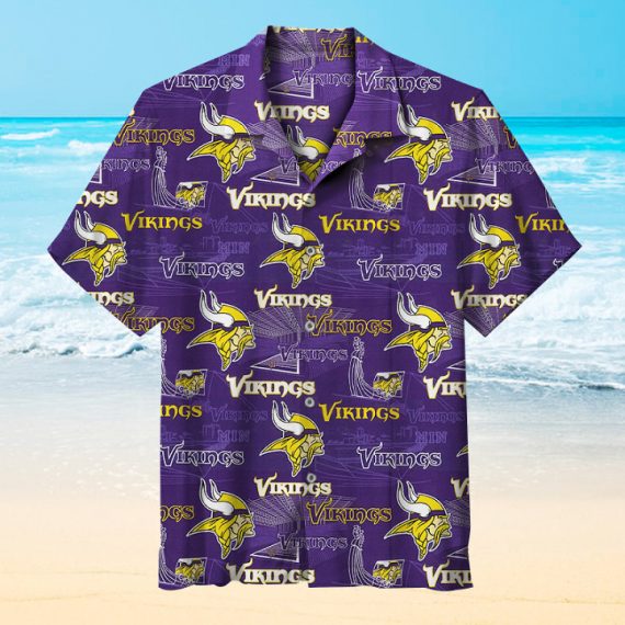 Best Minnesota Vikings Hawaii Shirt For Big Fans Ha100308