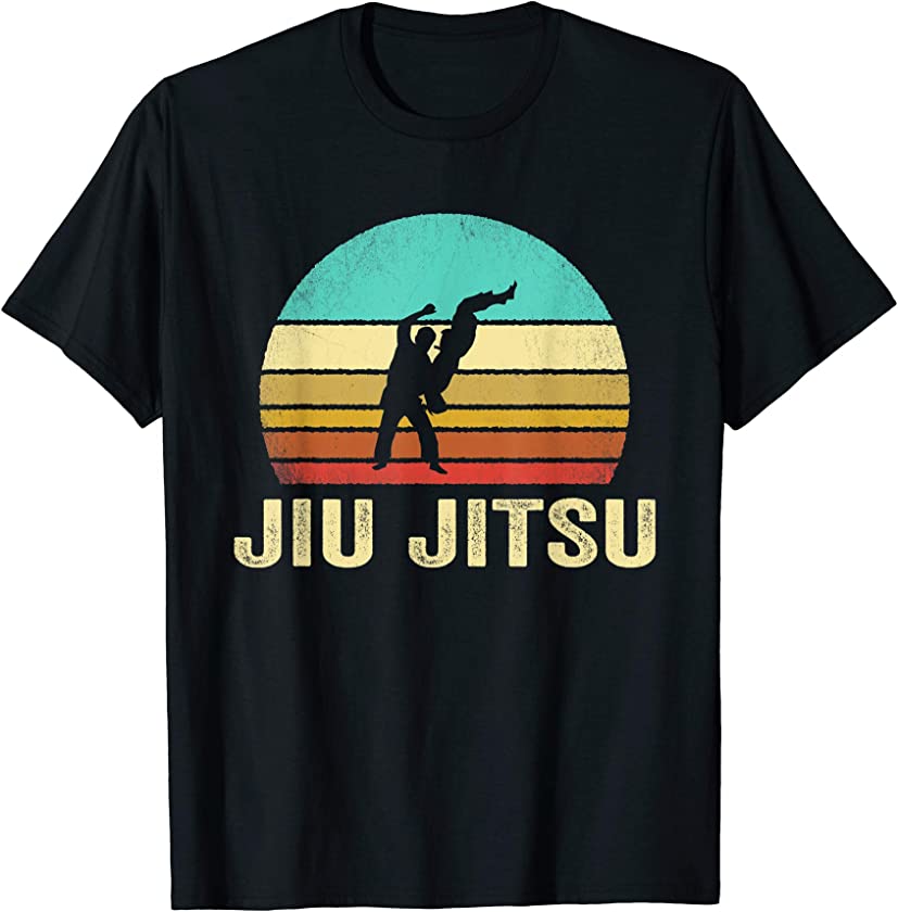 Vintage Jiu Jitsu Shirt Sunset