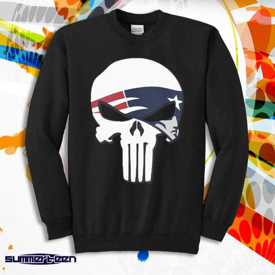 New England Patriots Punisher Men’S Sweatshirt