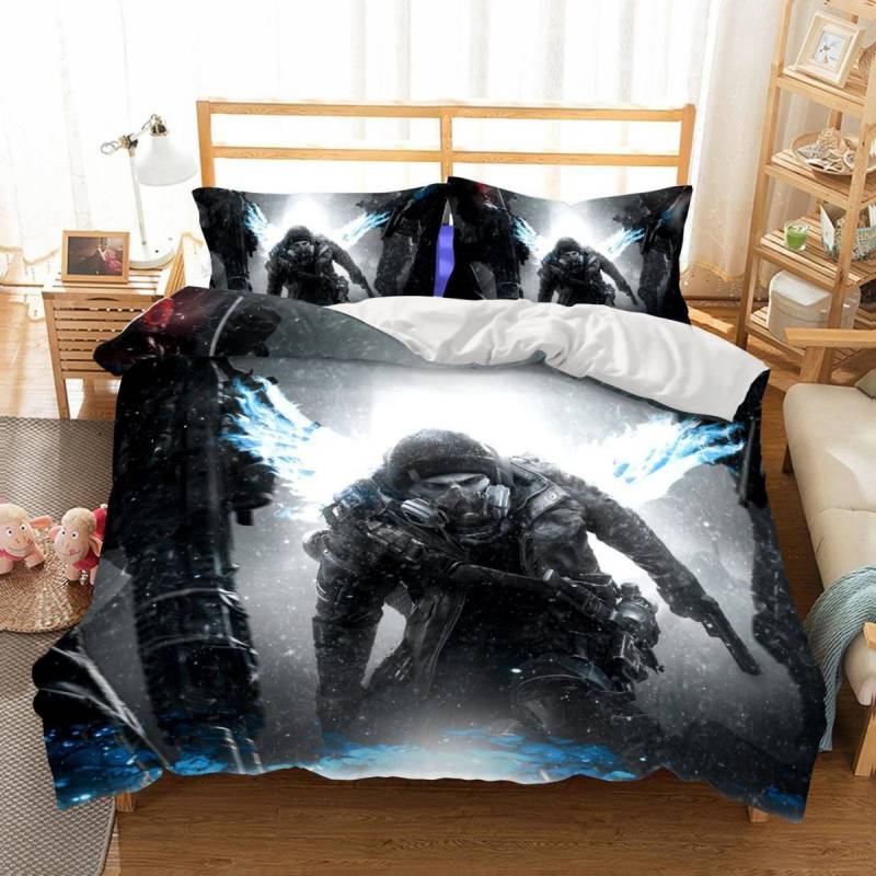 3D Game The Division Bedroom Blanket Mats Bed Quilt Christmass 3D Customize Bedding Set Duvet Cover Set Bedroom Set Bedlinen