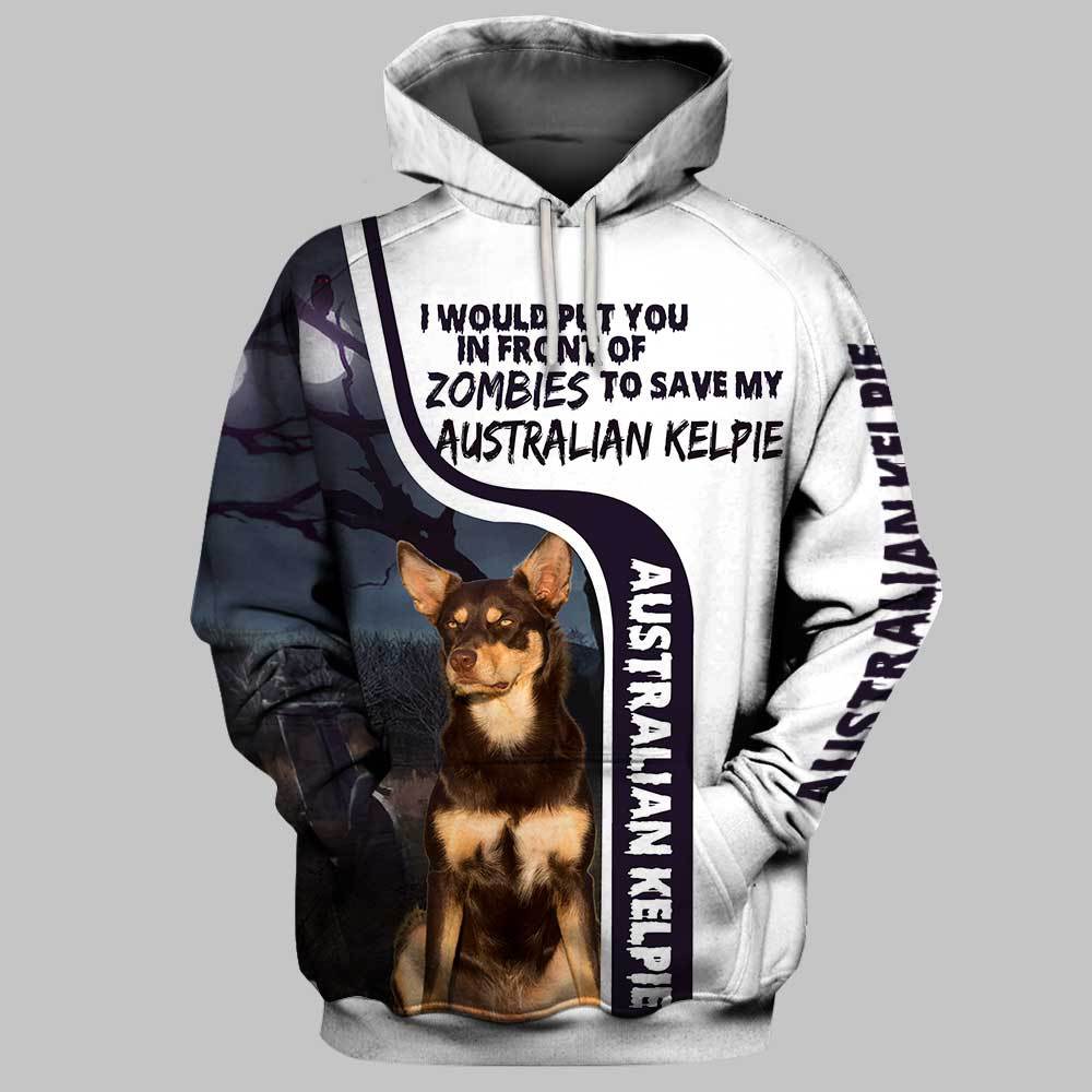 Australian Kelpie X Halloween 3D Full Printing